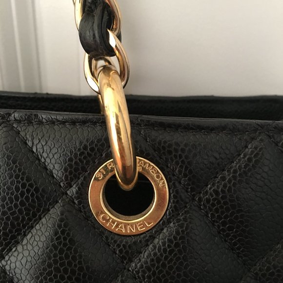 Authentic Chanel GST Grand Shopping Tote Bag - Picture 15 of 16